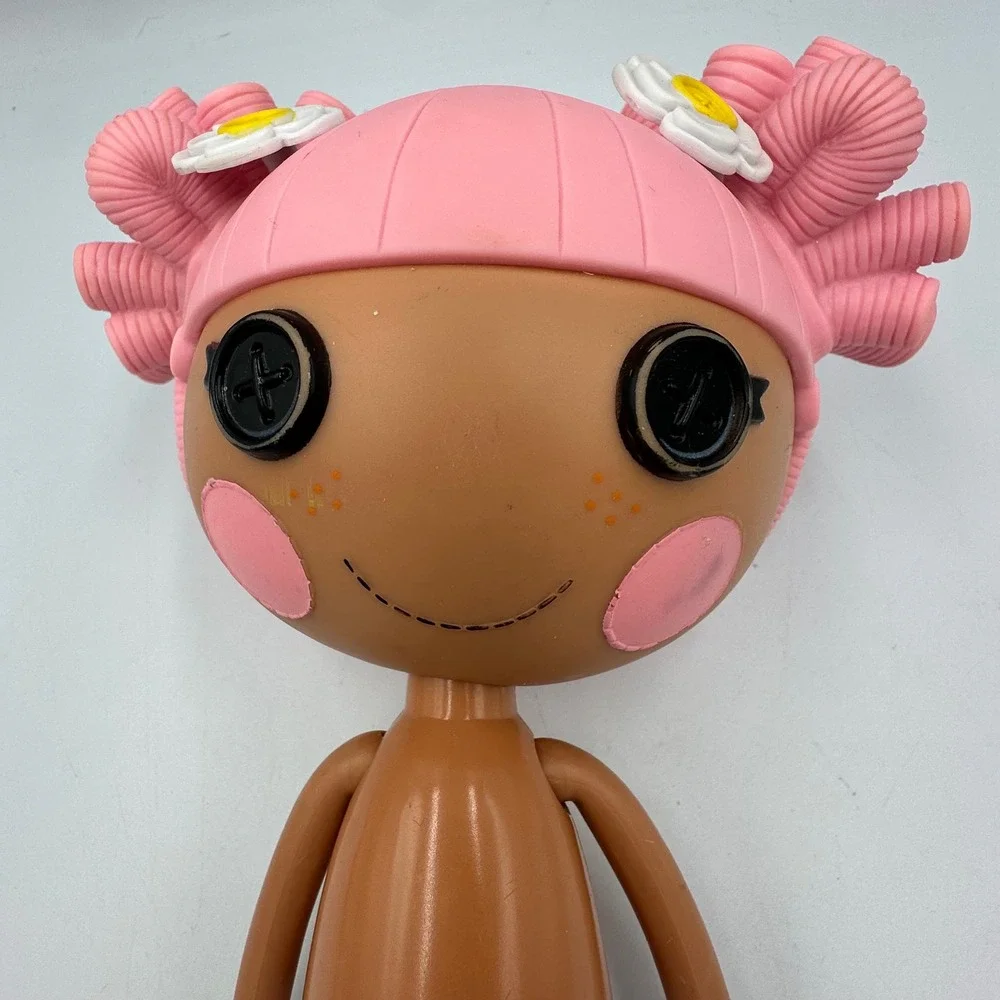 Lalaloopsy Blossom‎ Flowerpot Full Size Nude Doll 12 Inch Pink Hair 2009 Y2K